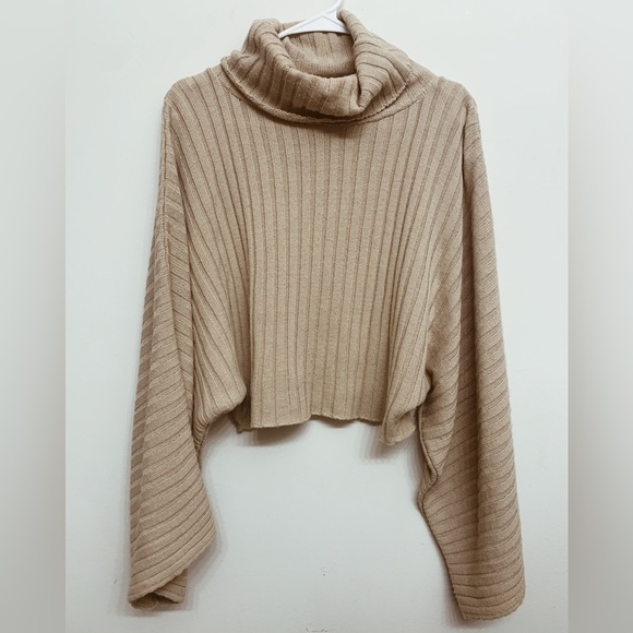 Nasty Gal lightweight taupe sweater size s - Picture 1 of 2